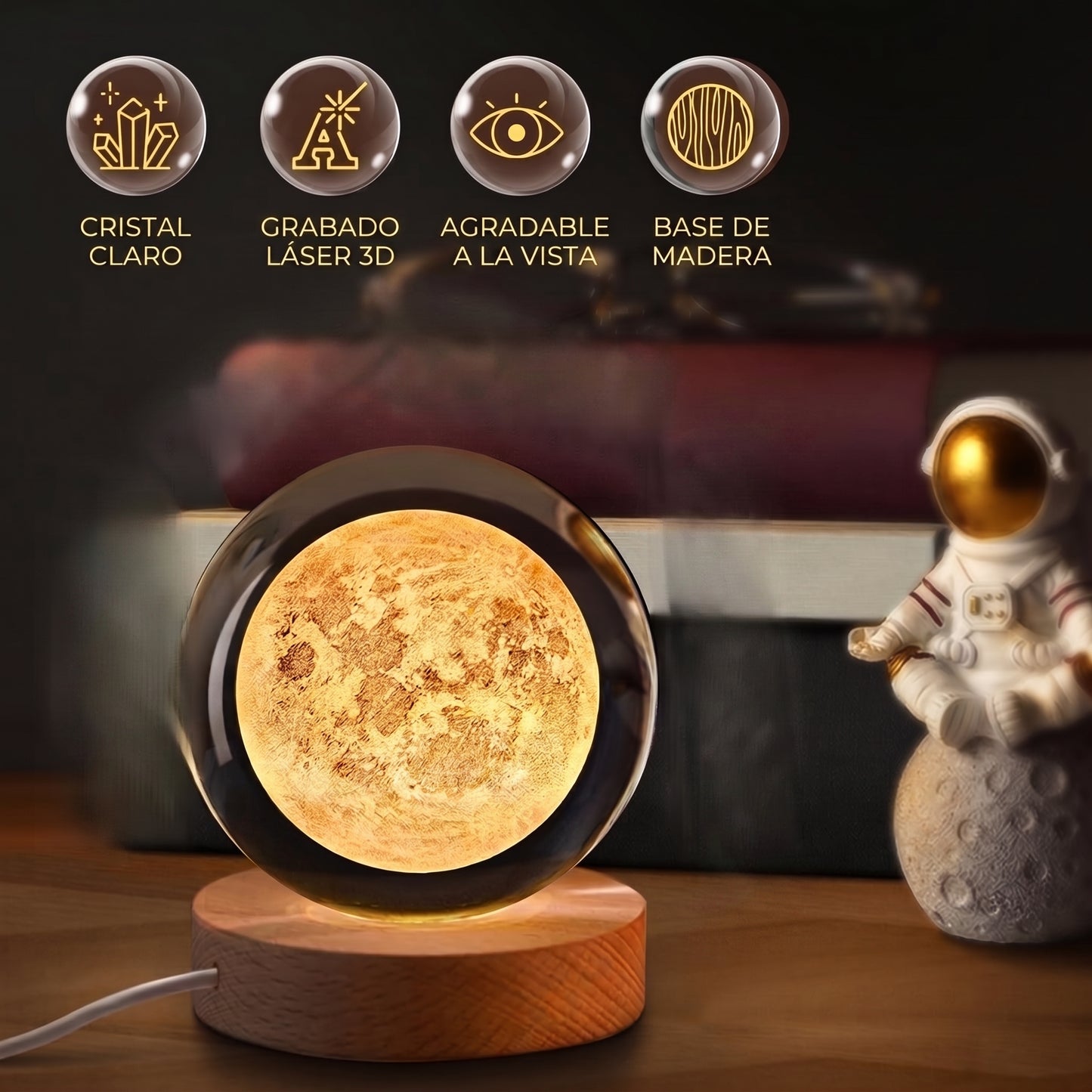 Lámpara de Galaxia Brillante